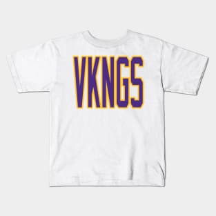 Minnesota LYFE VKNGS I'd like to buy a vowel! Kids T-Shirt